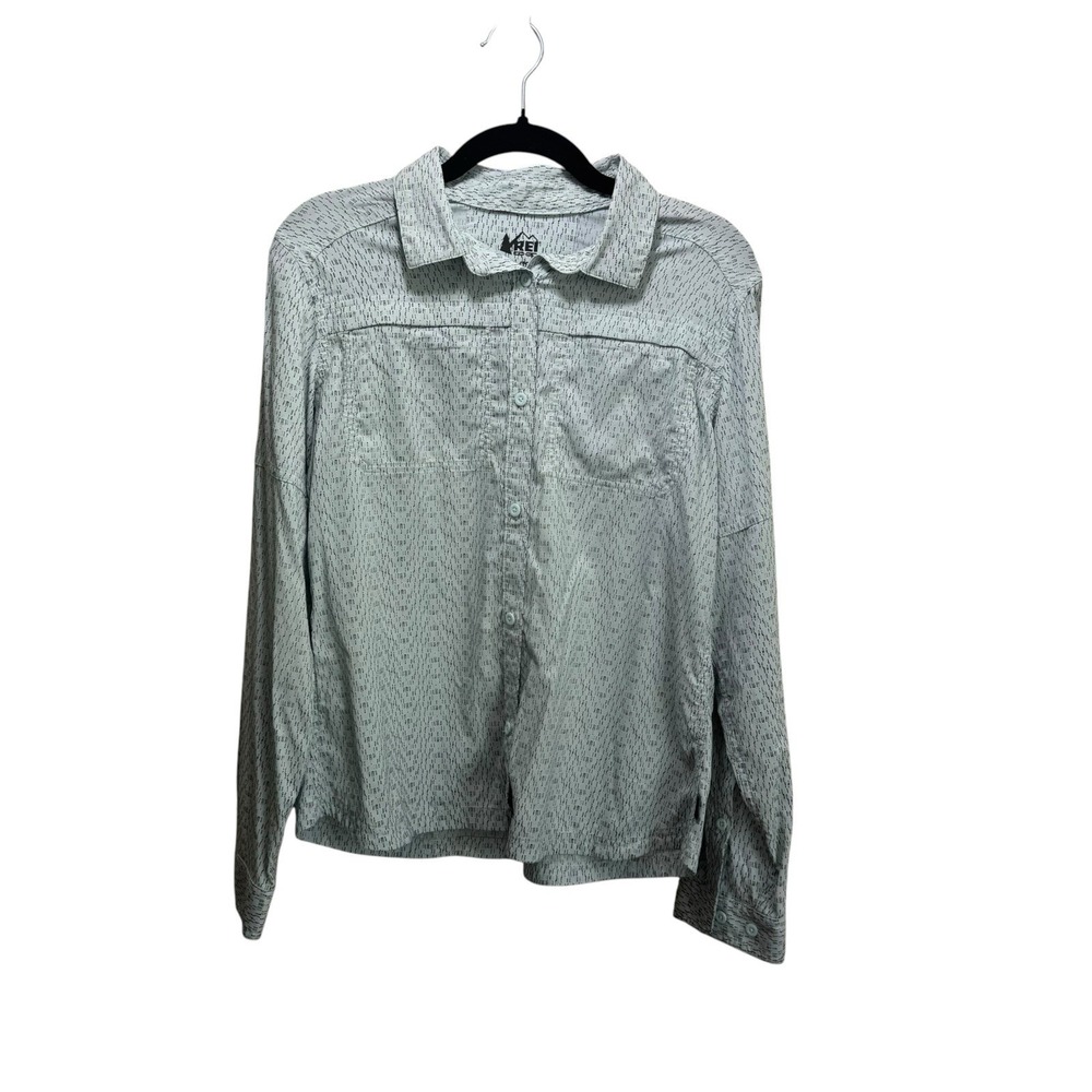 REI Performance Hiking Quick Drying Outdoors Sahara Long Sleeve Top Wo's XS